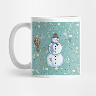 Winter pattern Mug